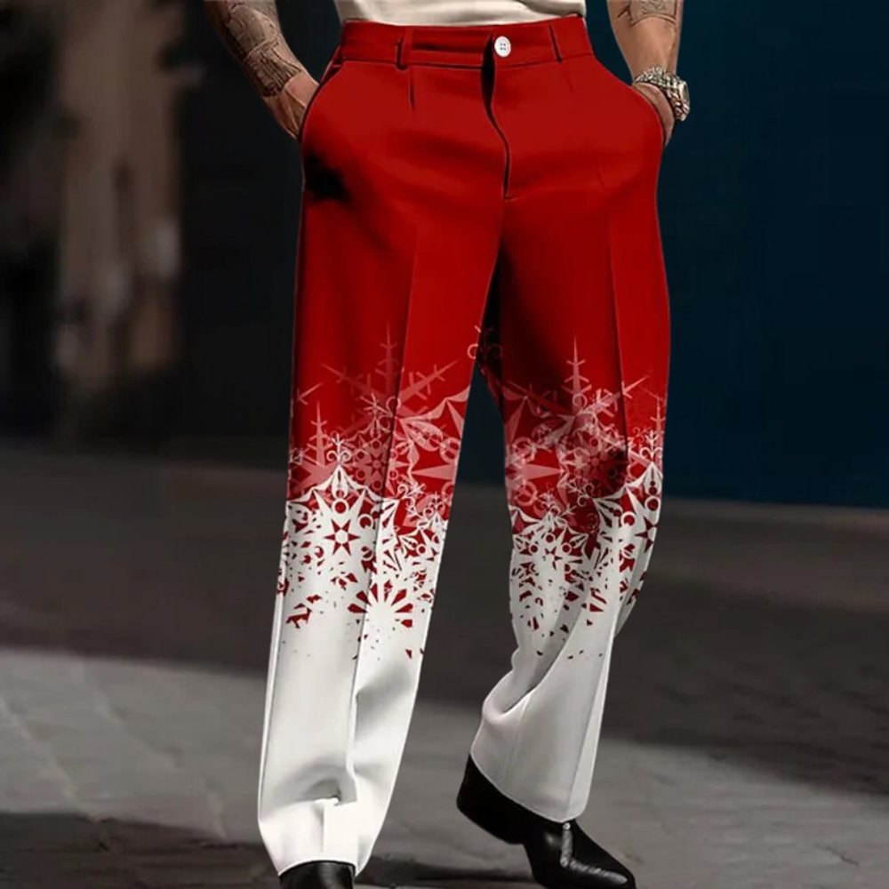 Manuelo - Lässige Weihnachts-Hosen für Herren