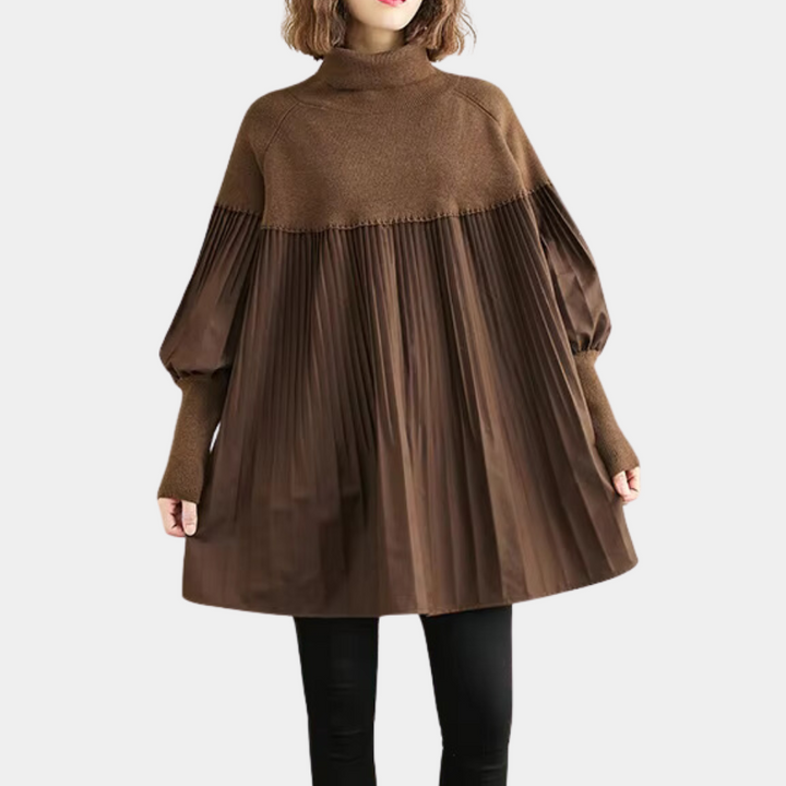 Birgit - Stilvoller Faltenpullover für Damen