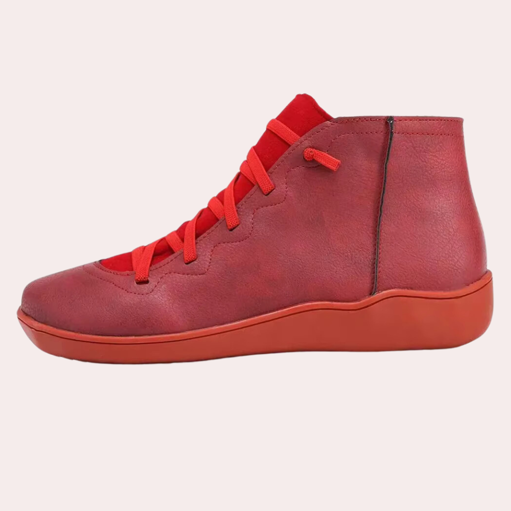 Doris - Bequeme Flache Stiefel für Damen