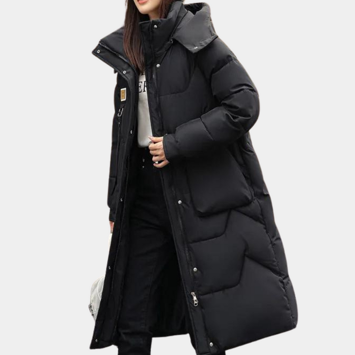 Samantha - Warmes Kapuzenjacke für Damen