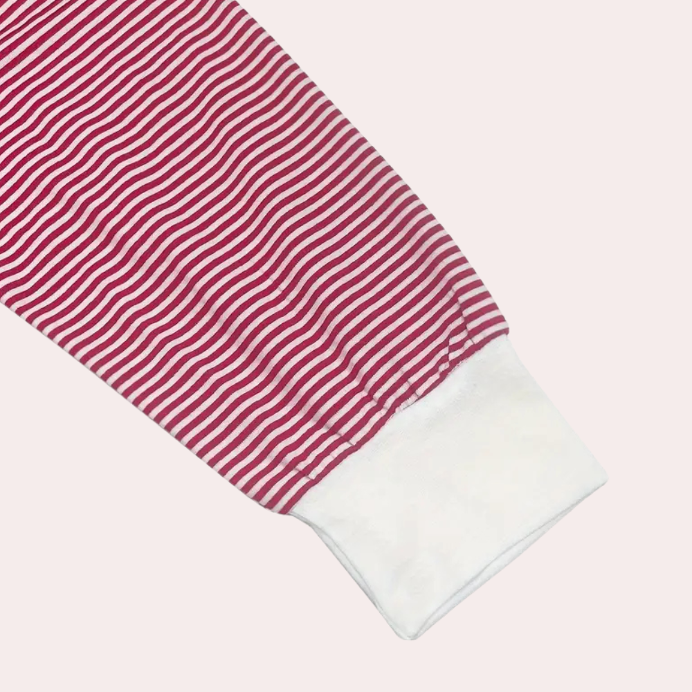 Aluna - Gestreiftes Pyjama-Set für Damen