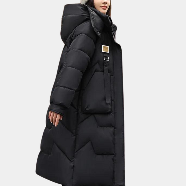 Samantha - Warmes Kapuzenjacke für Damen