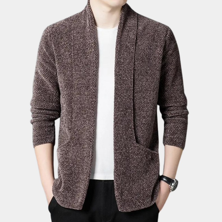 Keith - Vielseitige Strickjacke für Männer