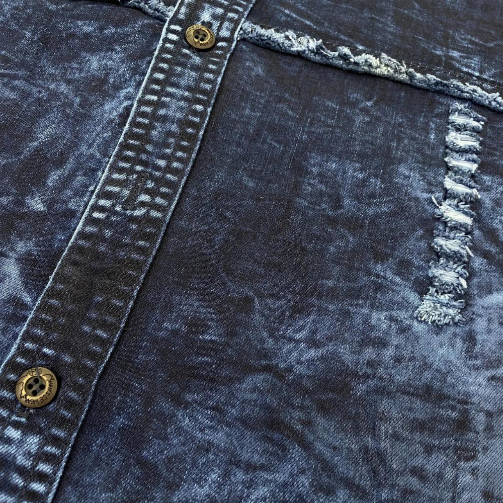 Billy - Langärmeliges Jeanshemd für Männer
