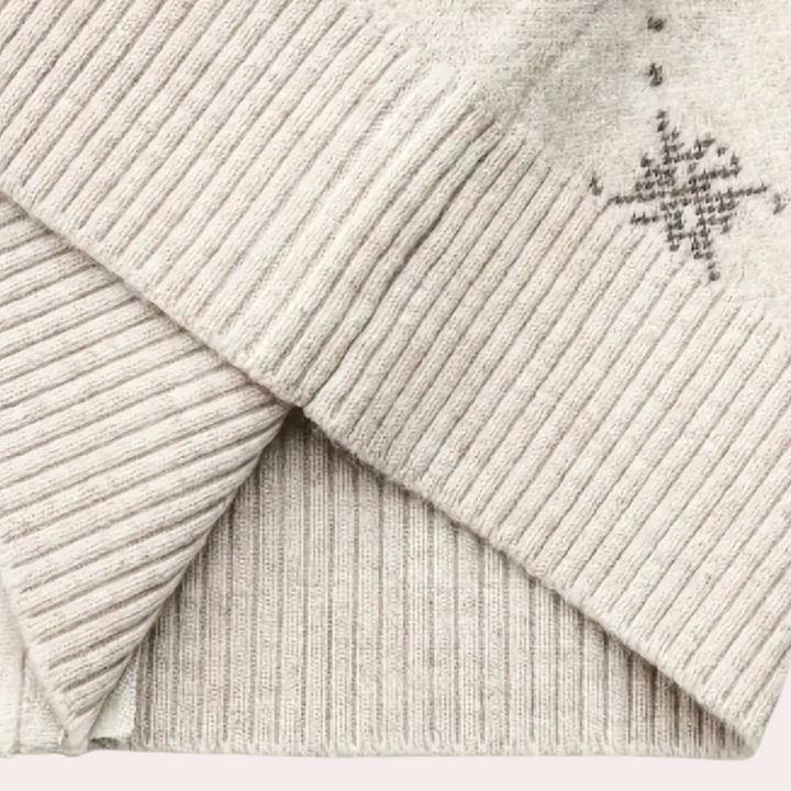 Justa - Trendige Geblümte Strickjacke für Damen