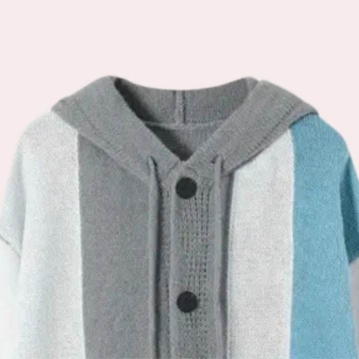 Karyme - Stylische Strickjacke mit Kapuze für Frauen