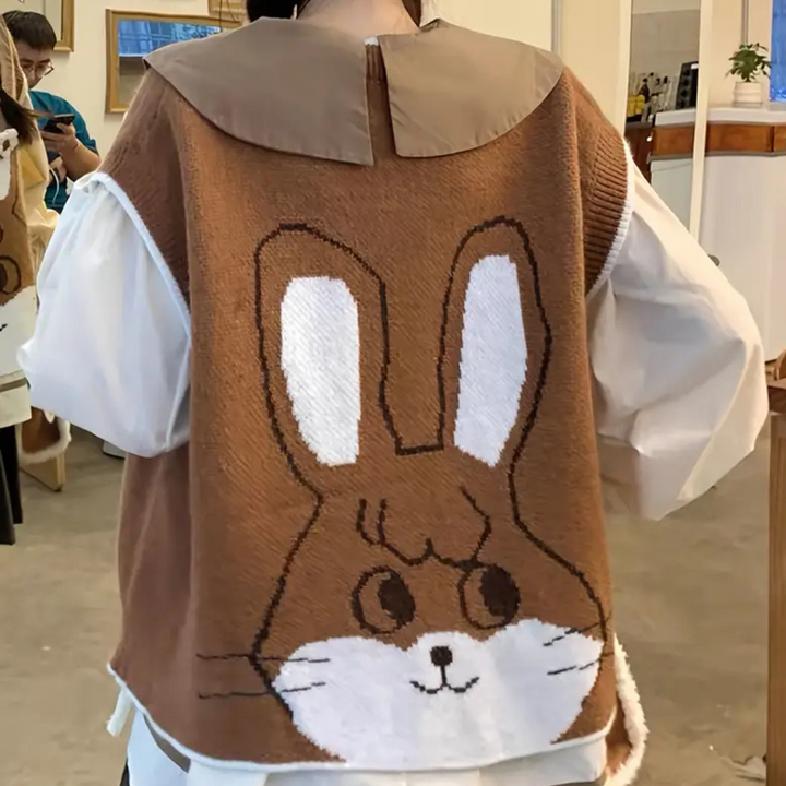 Nahara - Modischer Ärmellos Pullover für Damen