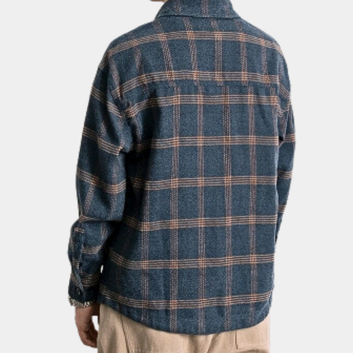 Bobby - Stilvolle Karierte Winterjacke für Männer