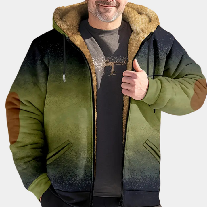 Kika - Praktische Kapuzen-Winterjacke für Männer