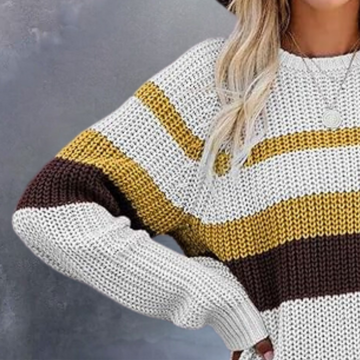Freda - Trendiger Strickpullover für Frauen