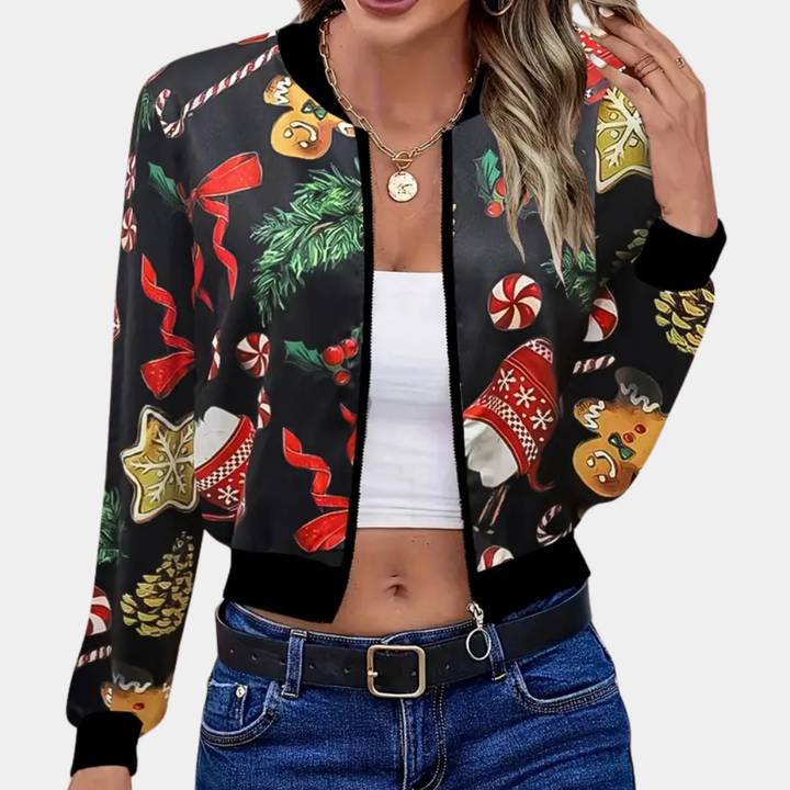 Jorja - Elegante Weihnachtsjacke für Frauen