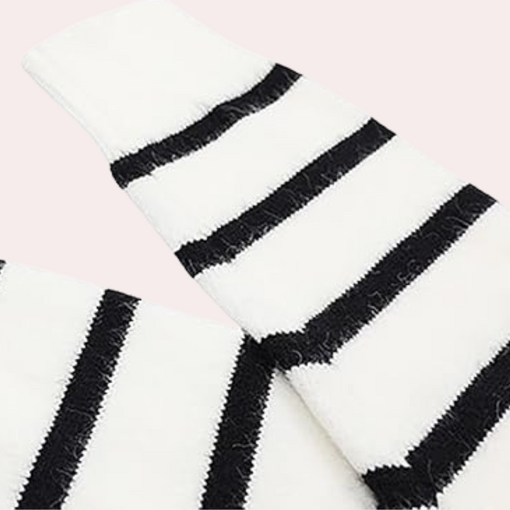Liya - Modischer Gestreifter Pullover für Damen