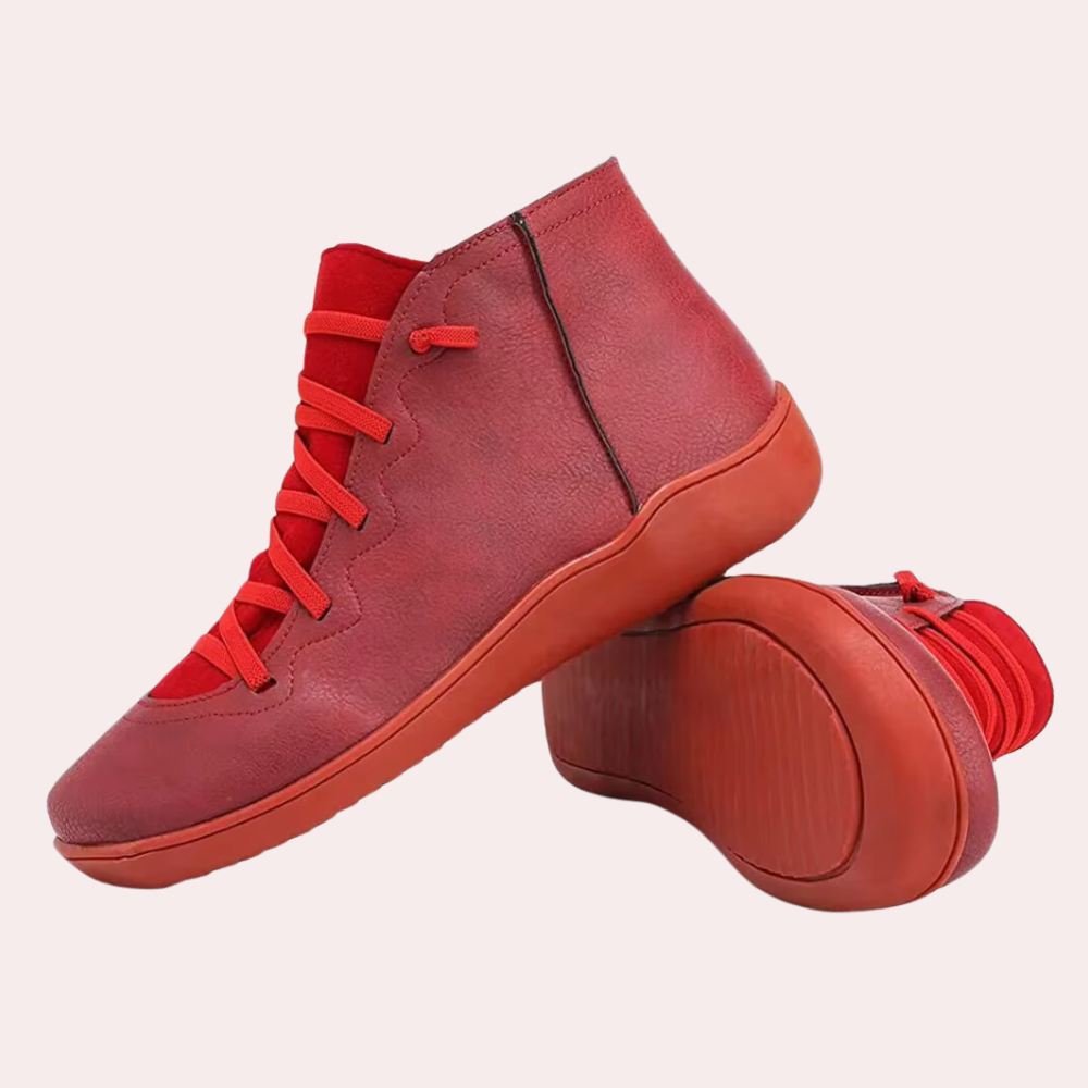 Doris - Bequeme Flache Stiefel für Damen