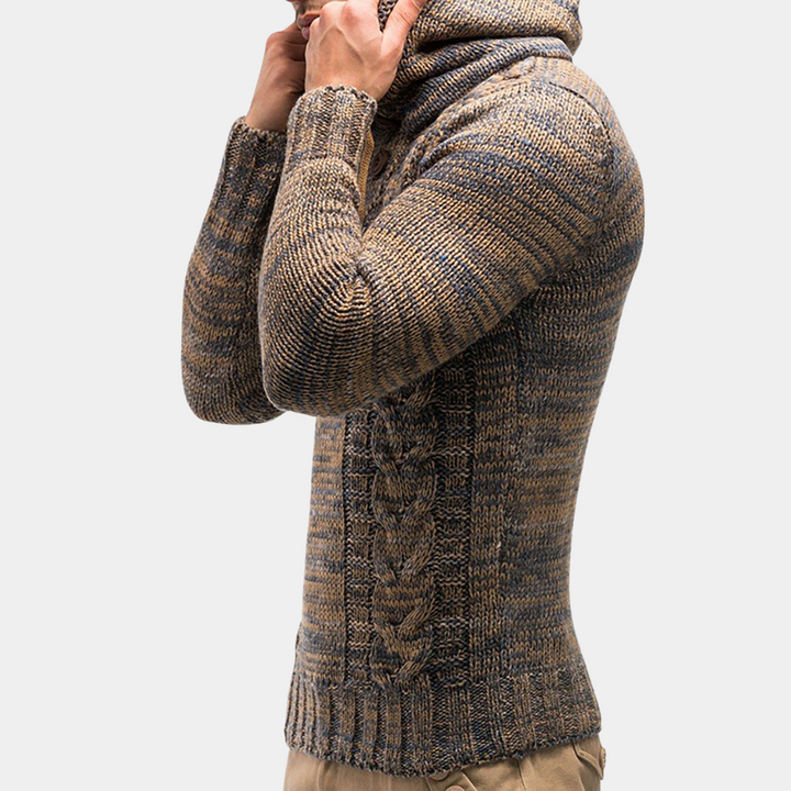 Willie - Tailliert Geschnittener Kapuzenpullover für Herren