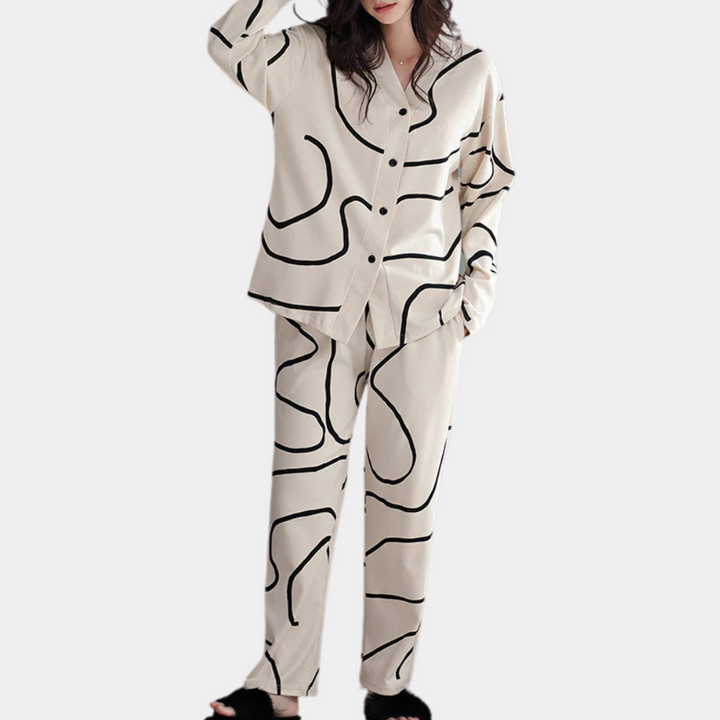 Kimberly - Bequemes Schlafanzug-Set für Damen