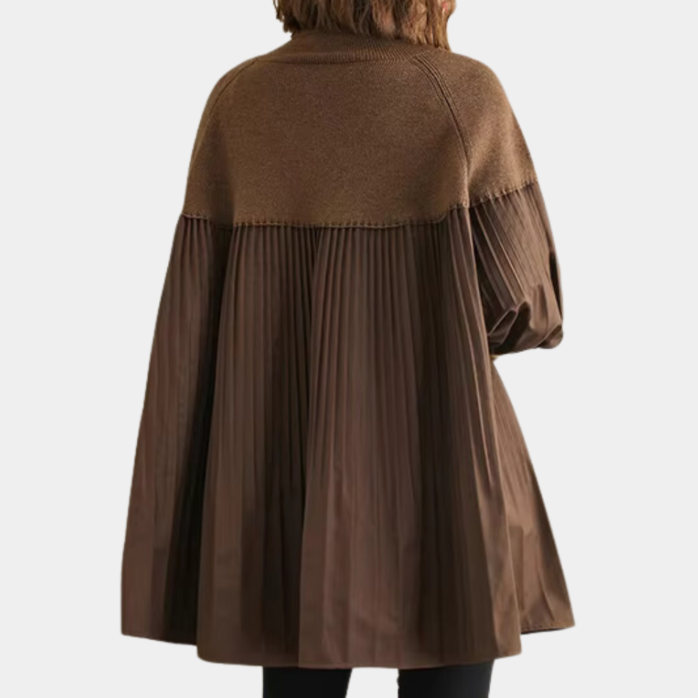 Birgit - Stilvoller Faltenpullover für Damen