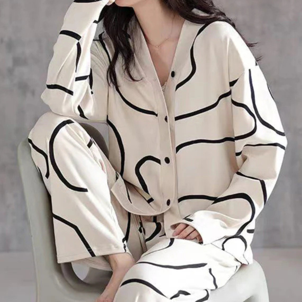 Kimberly - Bequemes Schlafanzug-Set für Damen