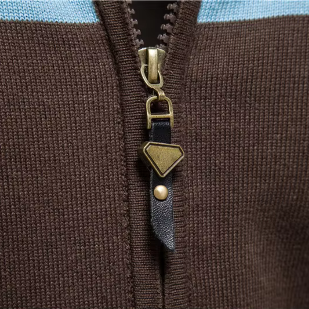 Tim - Strickjacke mit Reißverschluss für Herren