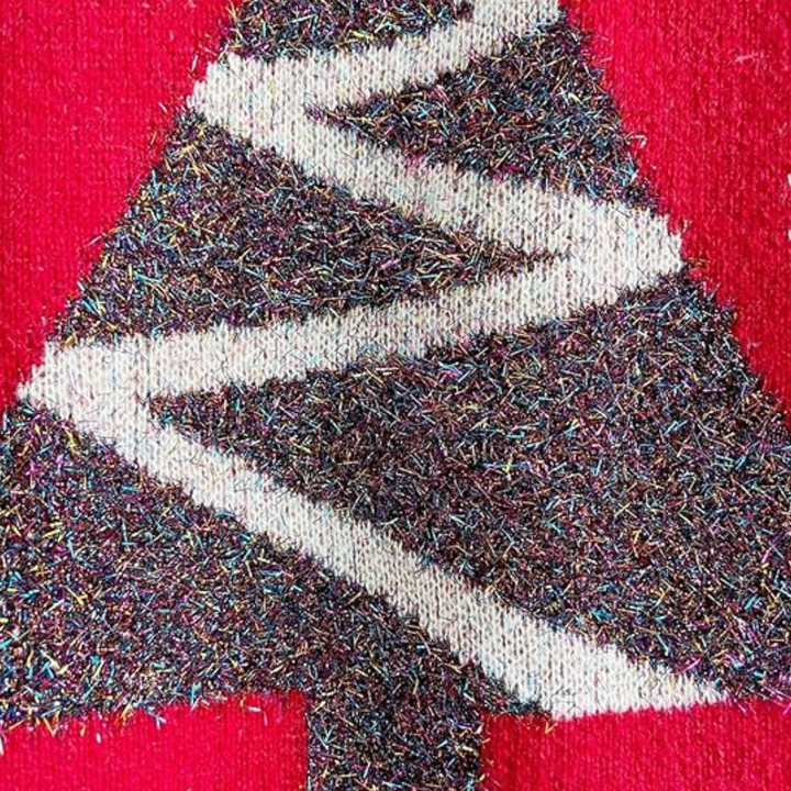 Phoebie - Festlicher Weihnachtsbaum-Pullover für Frauen