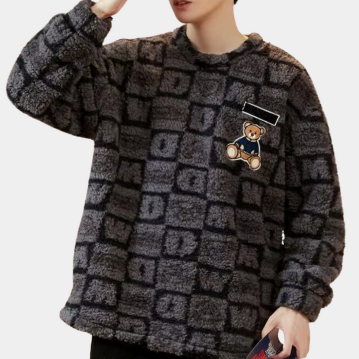 Dennis - Stilvolles Winter-Pyjama-Set für Männer