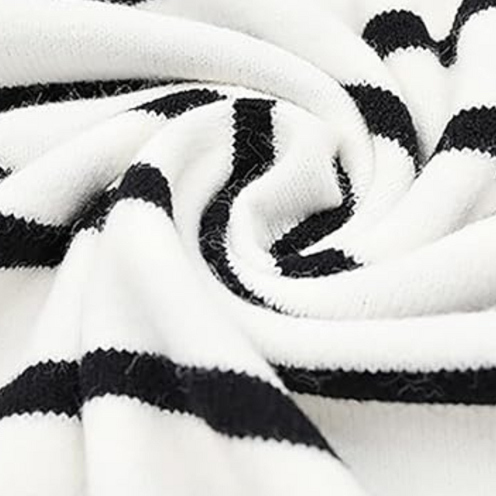 Liya - Modischer Gestreifter Pullover für Damen