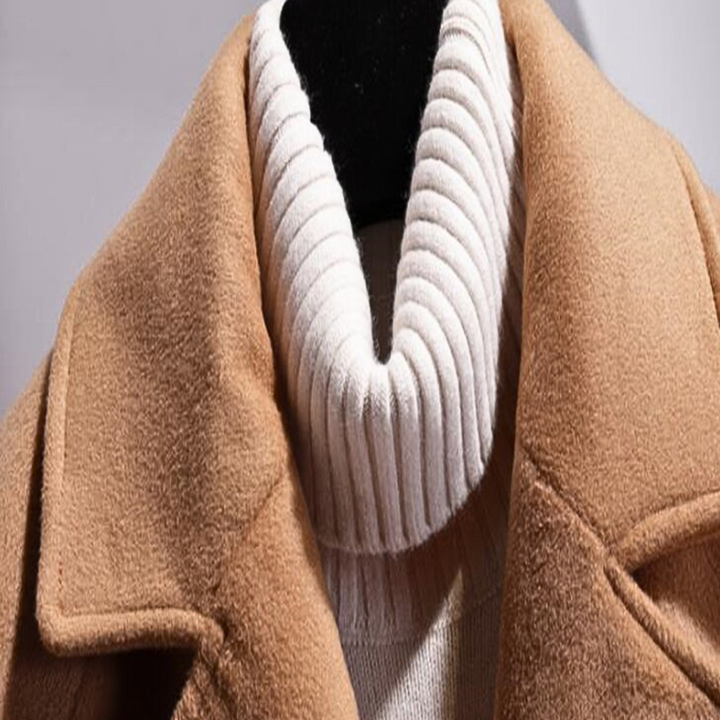 Delaney - Bequemer Mantel mit Gürtel für Damen