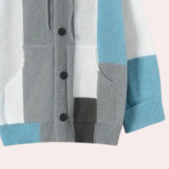 Karyme - Stylische Strickjacke mit Kapuze für Frauen
