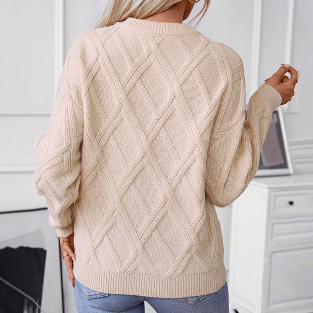 Aylen - Lässiger Strickpullover für Damen