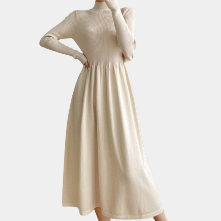 Ohanna - Elegantes Maxi-Winterkleid für Frauen