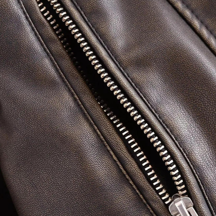 Greer - Elegante Motorradlederjacke für Damen