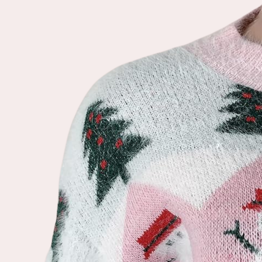 Brianna - Zeitgemäßer Weihnachts-Pullover für Damen