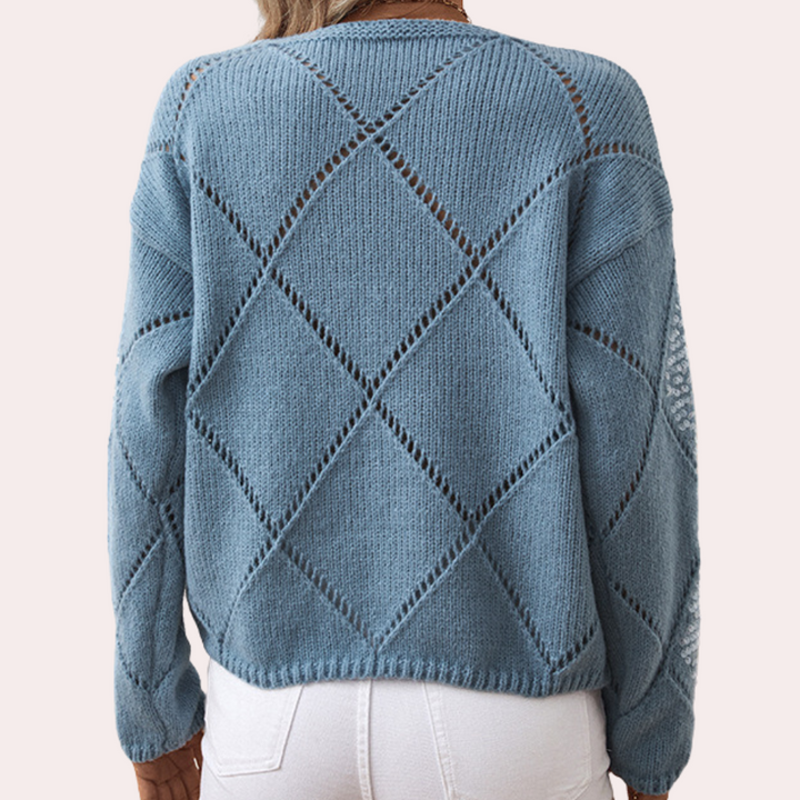 Azlyn - Paillettenpullover für Frauen