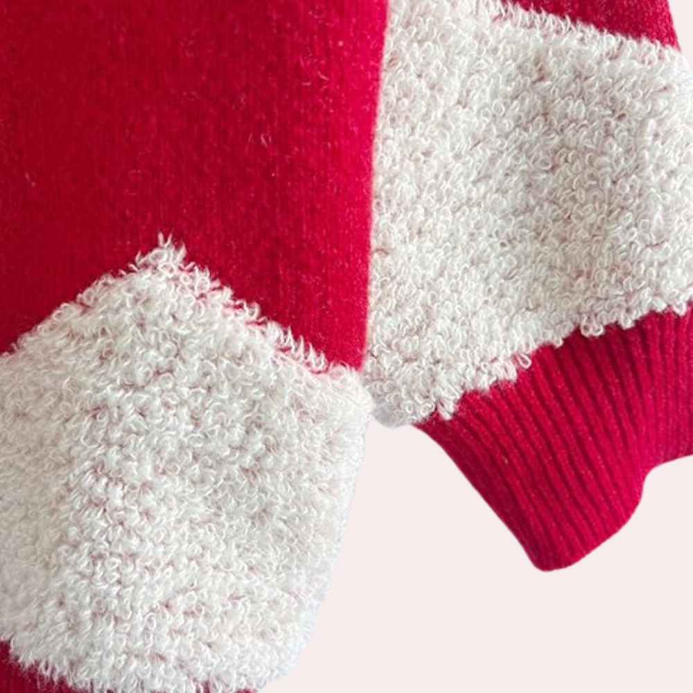 Phoebie - Festlicher Weihnachtsbaum-Pullover für Frauen