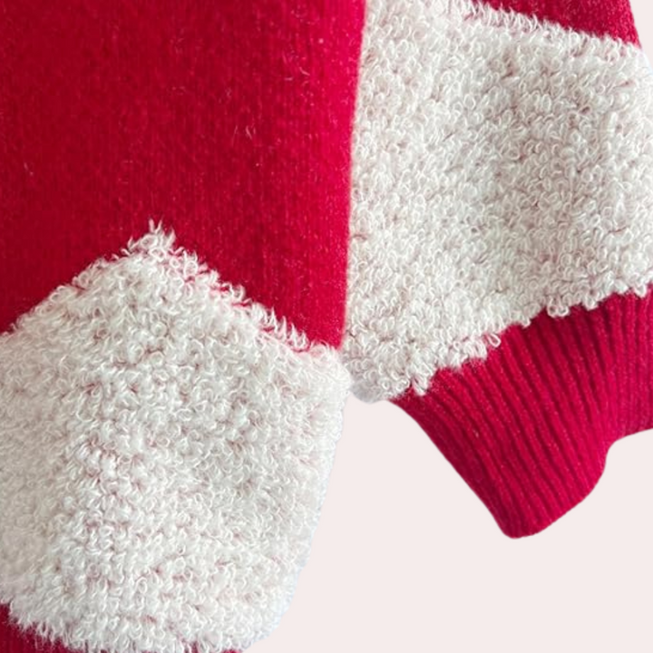 Phoebie - Festlicher Weihnachtsbaum-Pullover für Frauen