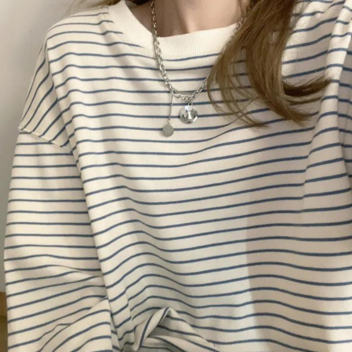 Cheryl - Gestreifter Pullover für Frauen