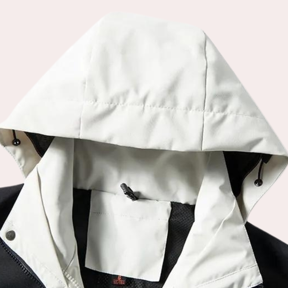 James - Modische Herrenjacke mit Kapuze