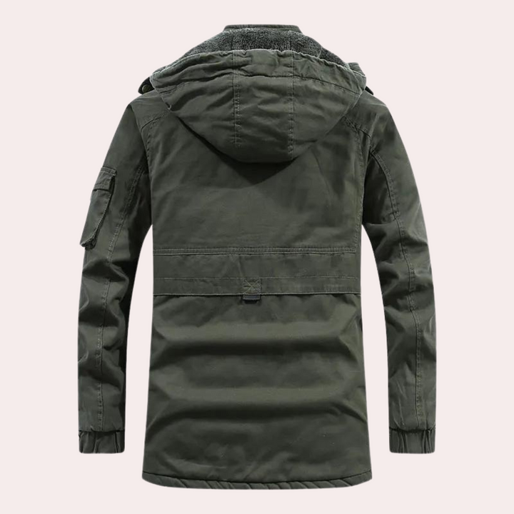 Aaron - Vielseitige Kapuzen-Winterjacke für Männer