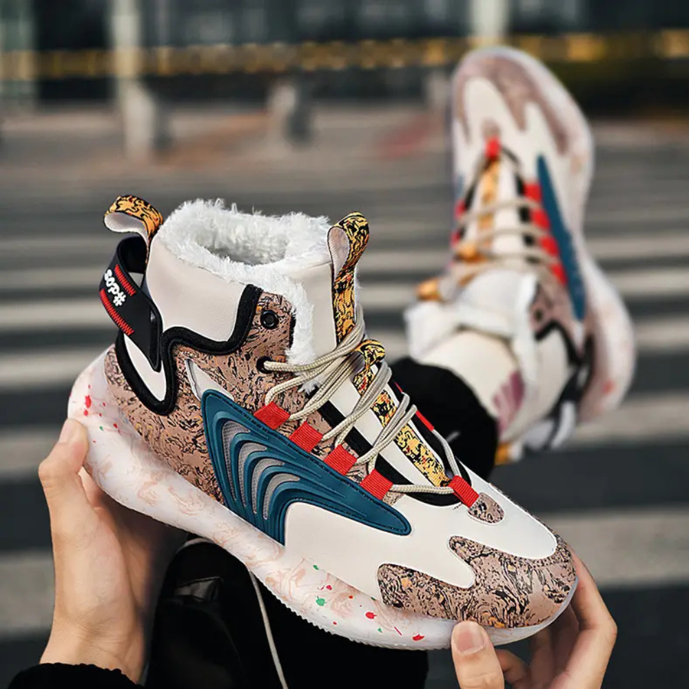 Kaylani - Griffige Hoch Geschnittene Herren Schuhe