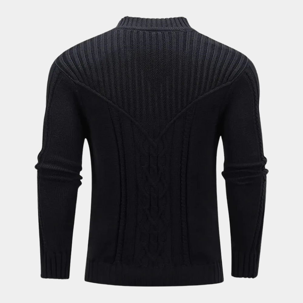 Gregory - Eleganter Rundhals-Pullover für Herren