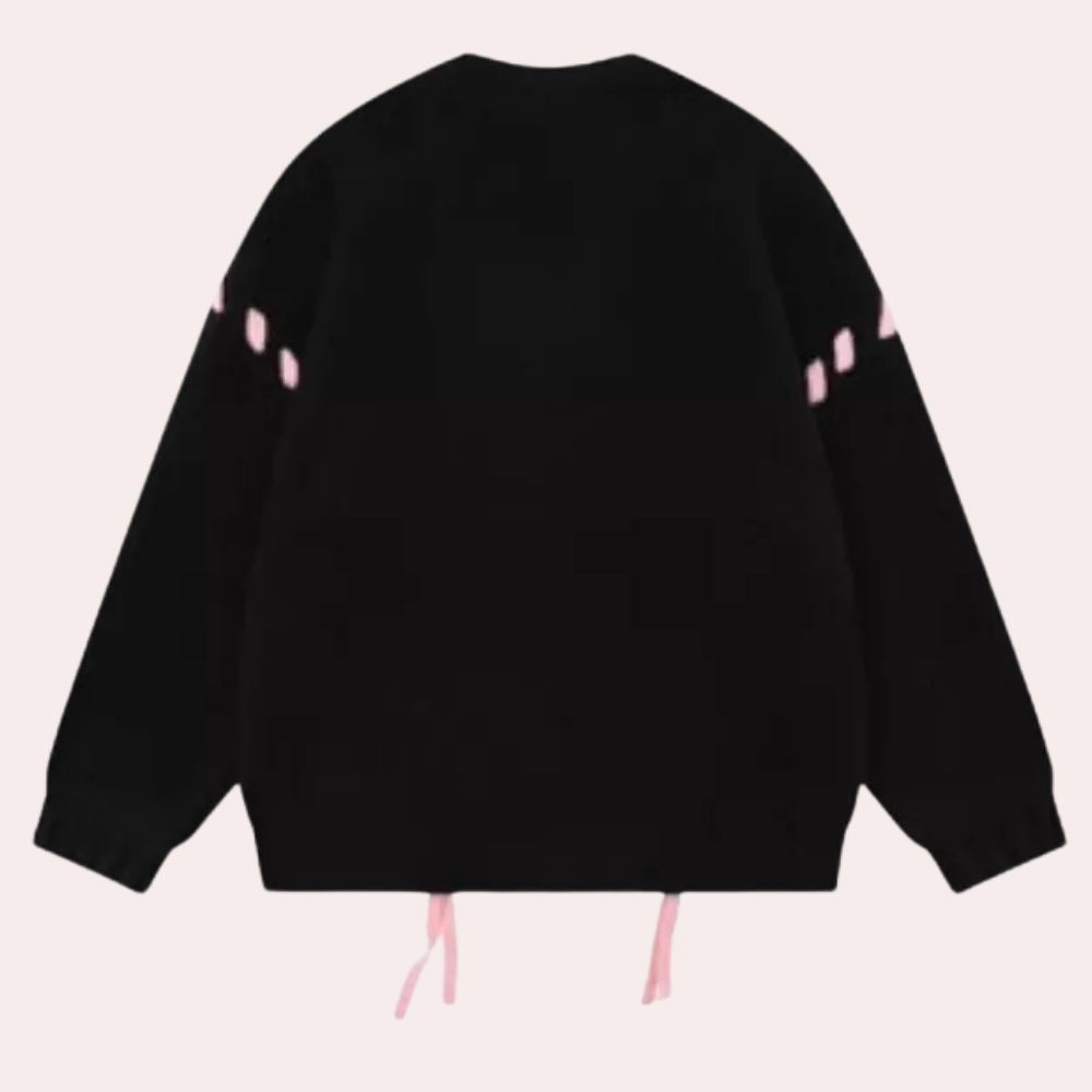 Olivia - Stylische Übergroße Strickjacke für Frauen