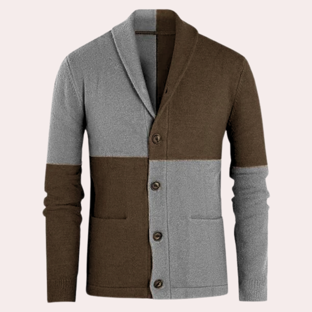 Raul - Modische Strickjacke für Herren