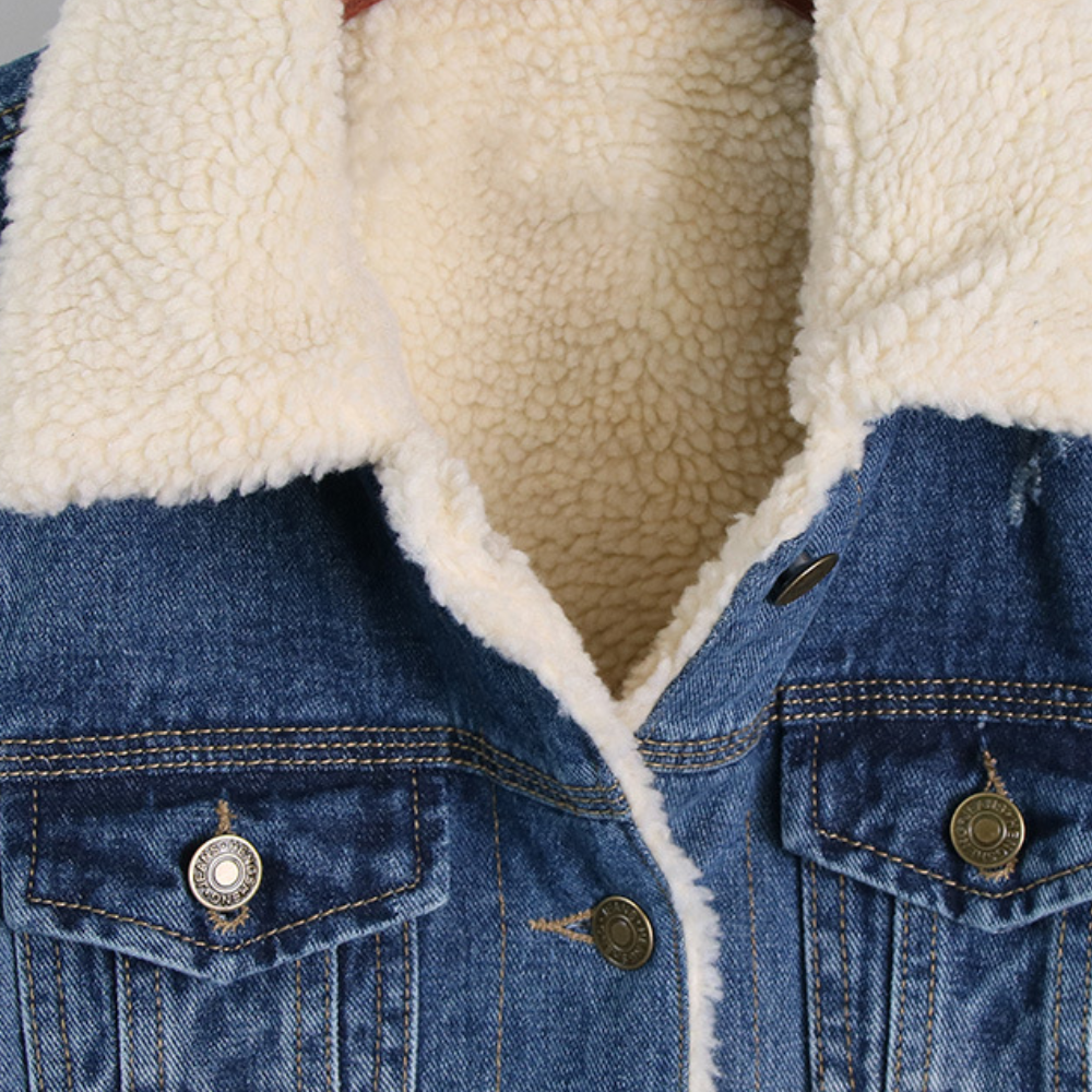 Claire - Klassische Denim-Weste für Frauen