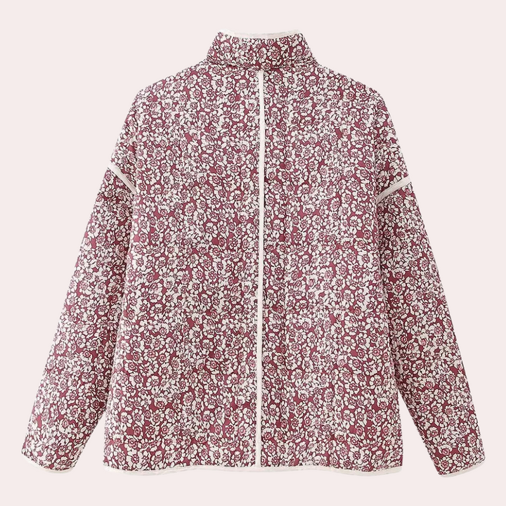 Nene - Geblümte Winterjacke für Damen