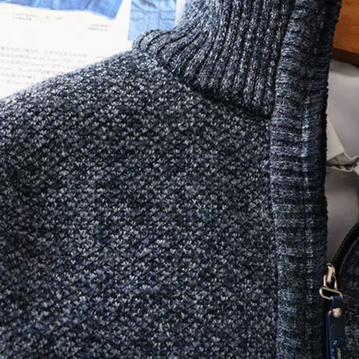 Brice - Eleganter Pullover mit Reißverschluss für Herren