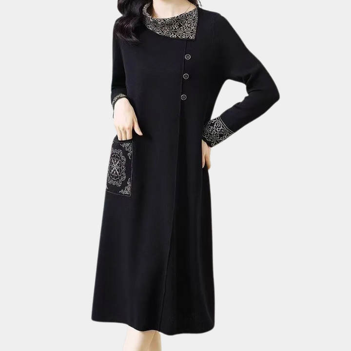 Junia - Elegante Dicke Kleid für Frauen