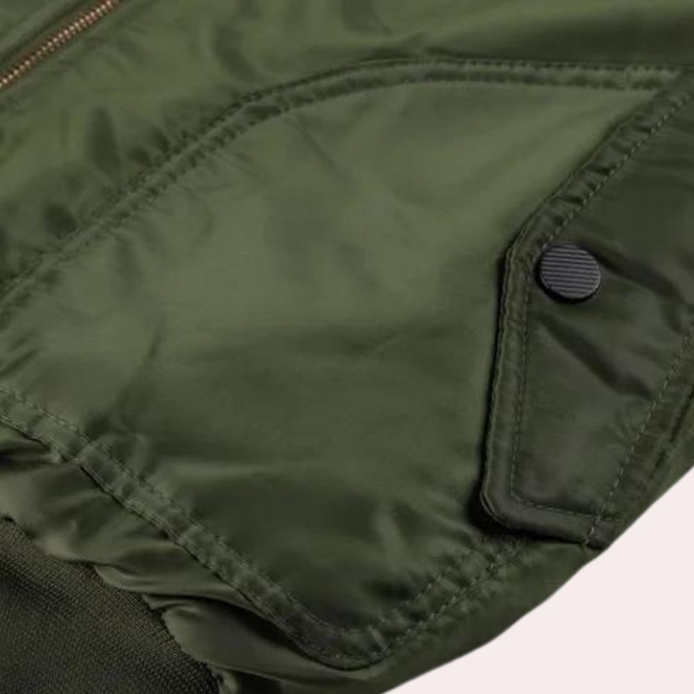 Donald - Herrenjacke mit Pelzkapuze