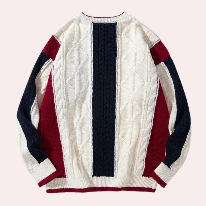 Walter - Modischer Strickpullover für Herren