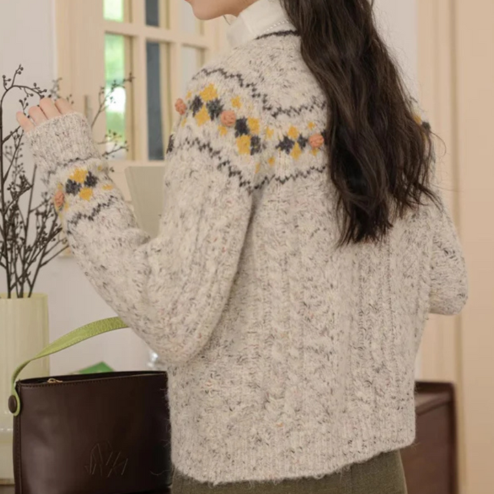 Elaine - Elegante Strickjacke für Damen