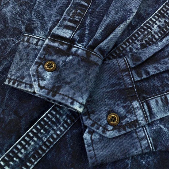 Billy - Langärmeliges Jeanshemd für Männer