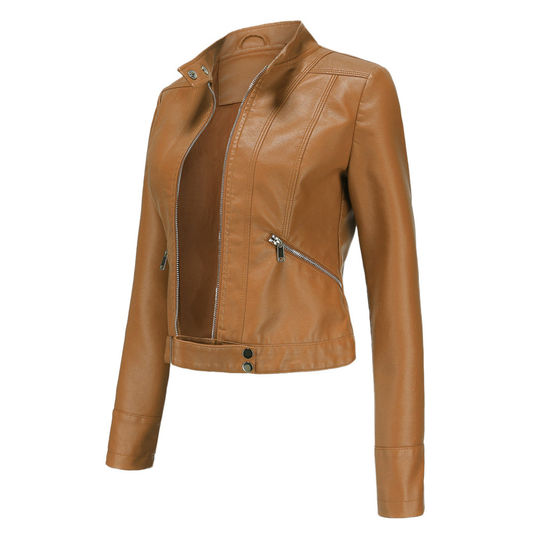 Oxana - Stylische Lederjacke